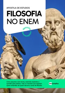 Capa da apostila de Filosofia