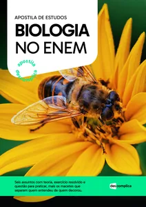 Capa da apostila de Biologia