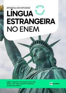 Capa da apostila de Língua Estrangeira