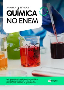 Capa da apostila de Química